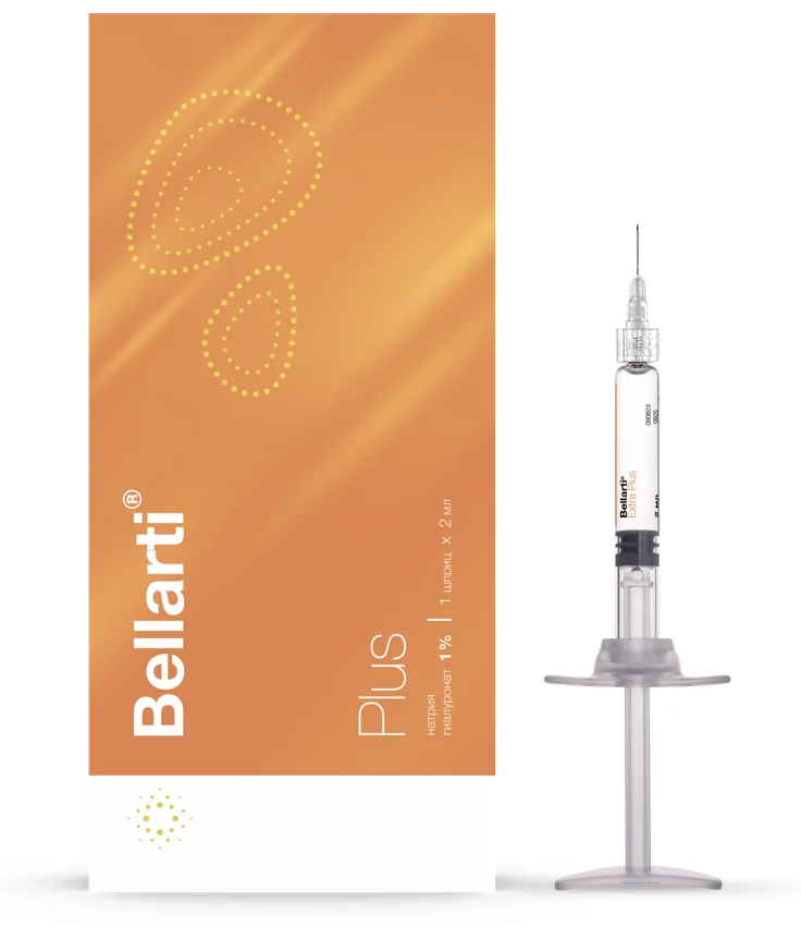 Упаковка и преднаполненный шприц Bellarti® Plus